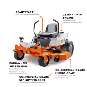 Stihl RZ 152.0 (USA) RIDE-ON ZERO-TURN RZ152D